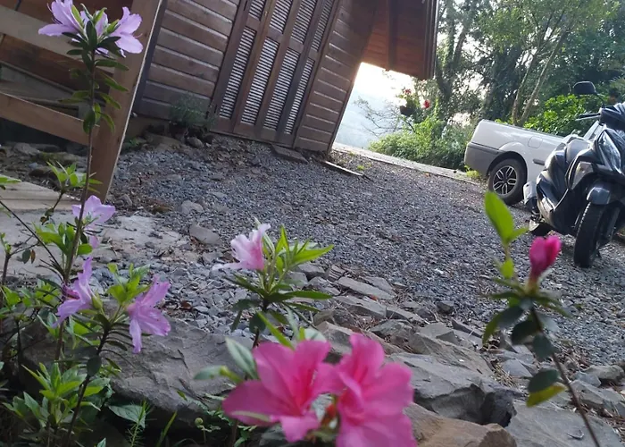 Cabana em gramado