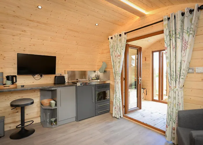 Luxury Glamping Pod - Garthside Farm Holidays