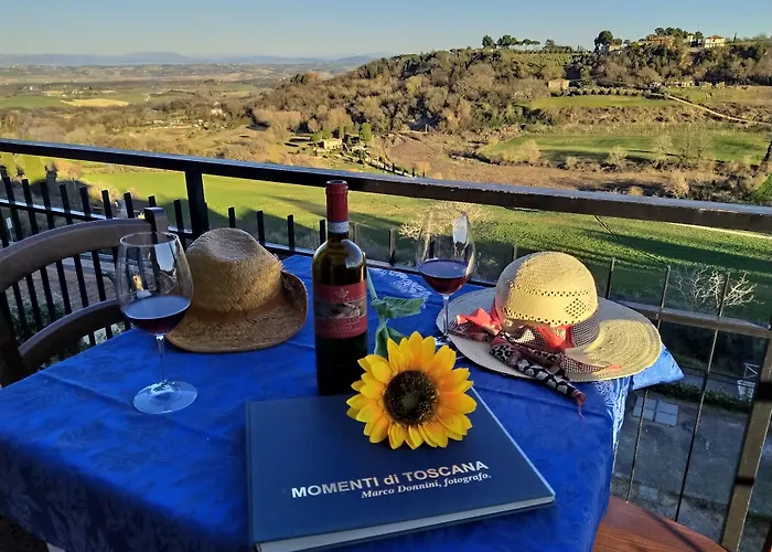 Hotel Sangallo B&B-Panoramic Position-Valley And Vineyard View-Family Run