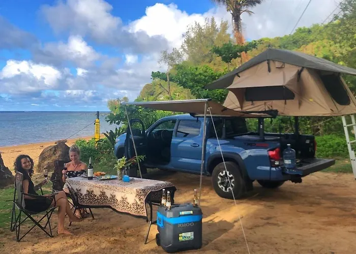Island Getaway Rooftop Camper Fully Equipped Tacoma