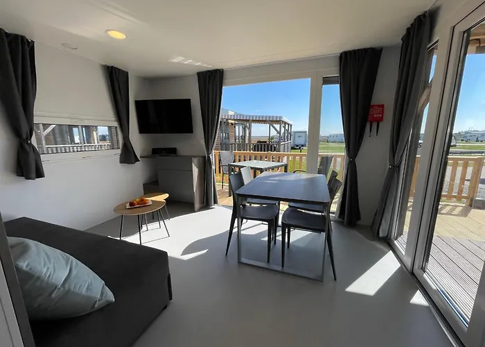 Mobilheim auf dem Campingplatz Rantum Insel Sylt