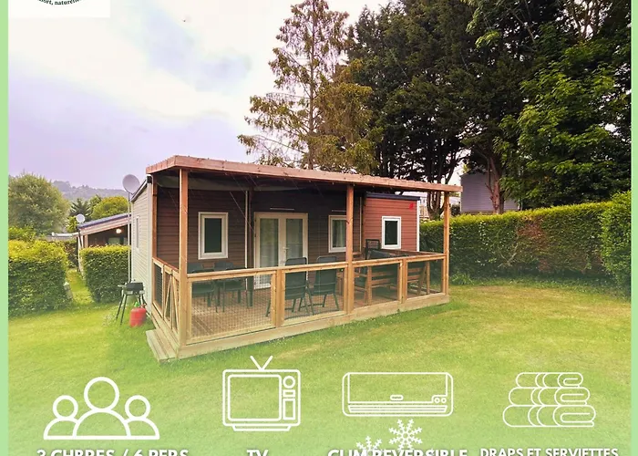 Houlgate - 279 - Magnifique Mobilhome 6 Personnes Sur Camping 5 Etoiles