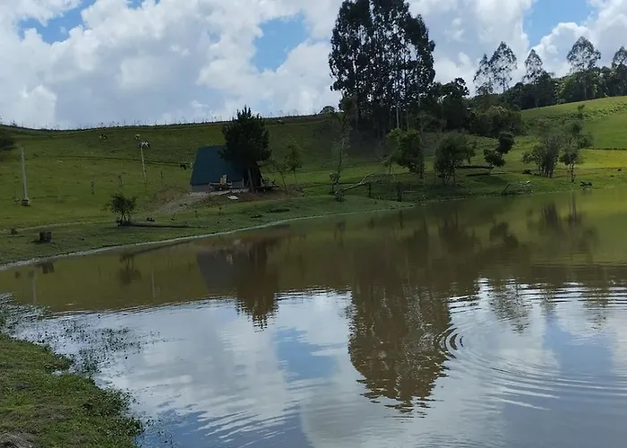 Chalé do lago