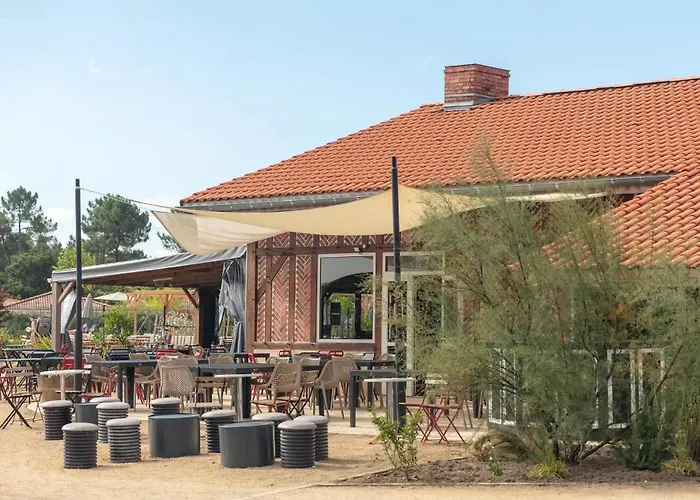 Mobil Home Sous Les Pins Camping Les Vignes Lit-Et-Mixe