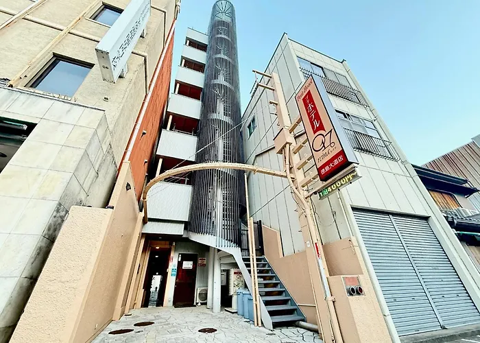 Petithotel017全室ミニキッチン付きファミリルーム 飲食街中心 阿波踊り会館7分 文理 徳島大学 アスティとくしま車8分