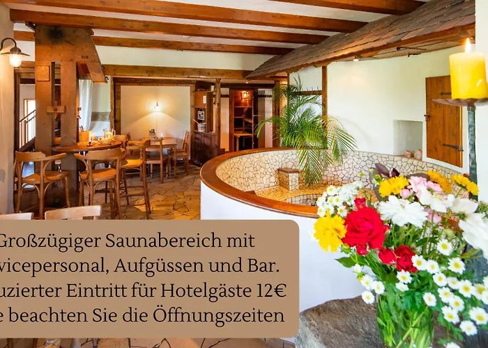 Landhotel Gut Wildberg Mit Sauna Und Restaurant