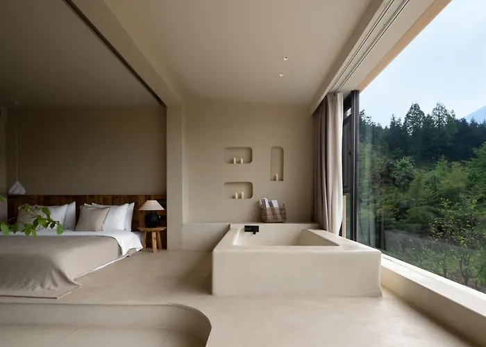 Twilight Cloud Spring Tree Private Hot Spring Homestay Bifengxia Panda Base Store