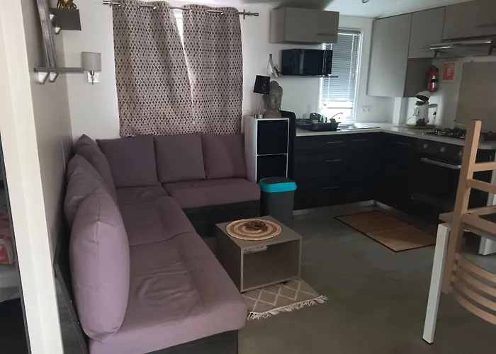 Mobilhome A La Deco Zen Camping Sur Soulac