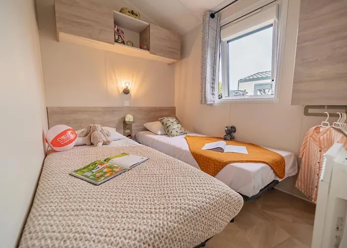 Zecamping 5 Etoiles 600M Plage Parc Aquatique Pet Friendly Sauna