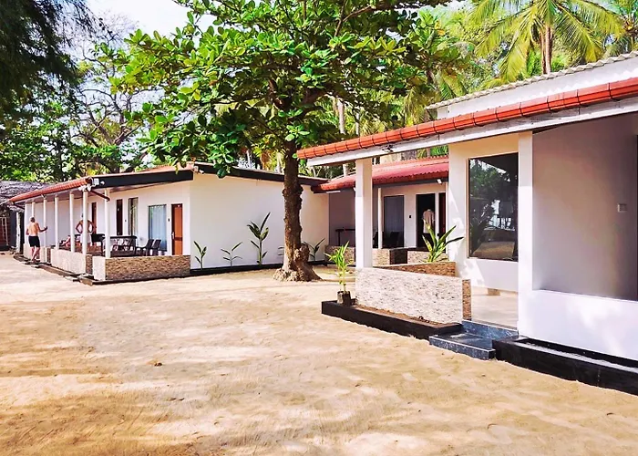 French garden Pragash Beach Hotel