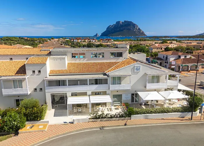 Hotel With Panoramic Swimming Pool In Porto San Paolo Just 850 Mt From The Sea