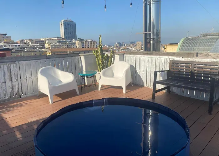 Tiny Nest Over Naples, Private Panoramic Terrace