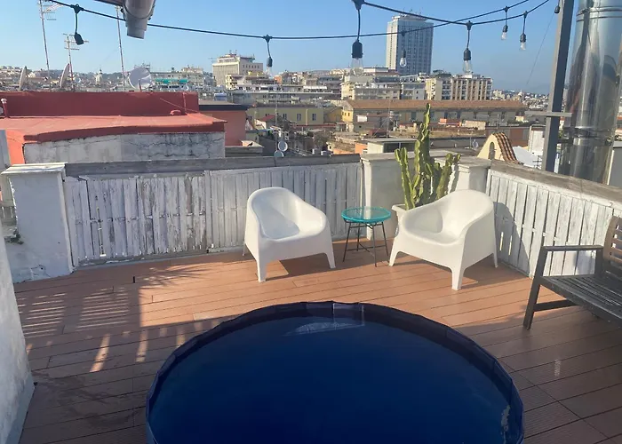 Tiny Nest Over Naples, Private Panoramic Terrace