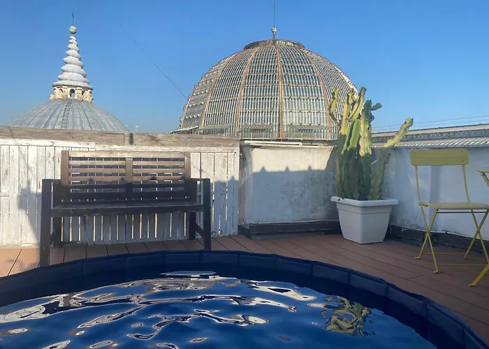 Tiny Nest Over Naples, Private Panoramic Terrace