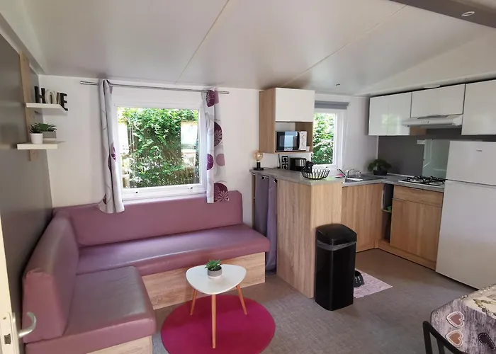 Houlgate- 503 - Mobilhome Classic 4 Personnes Camping 5 Etoiles - Sejour Normandie - Paris Eure Gestion