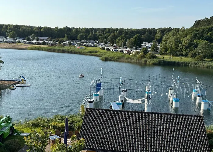 Luxuswohnwagen Butterfisch am Kransburger See 420