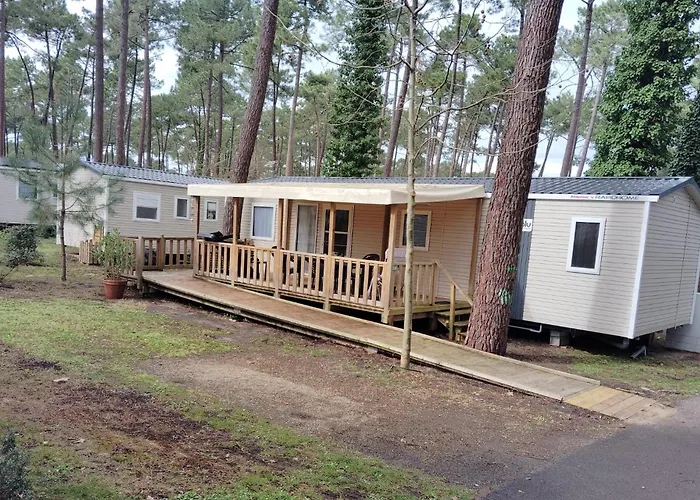 Superbe Mobil-Home Premium Xxl Climatise Dans Camping Siblu