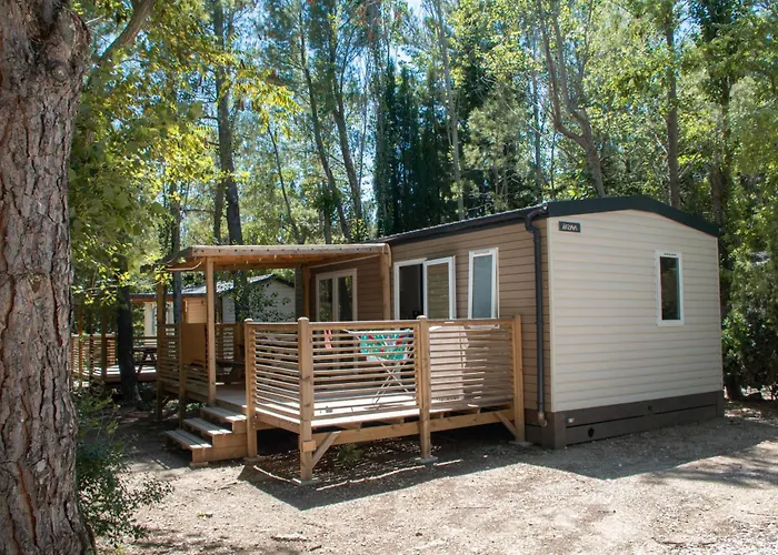Camping La Peiriere - Chalet & Mobile-Home