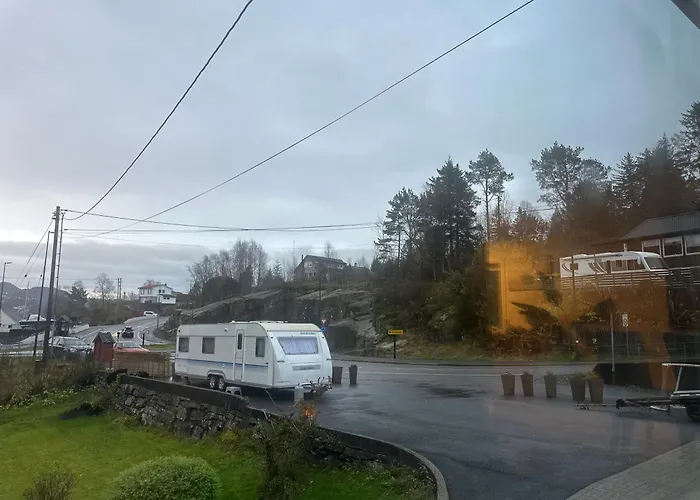 Private Trailer Caravan Near Bergen - No Shower Not Camping