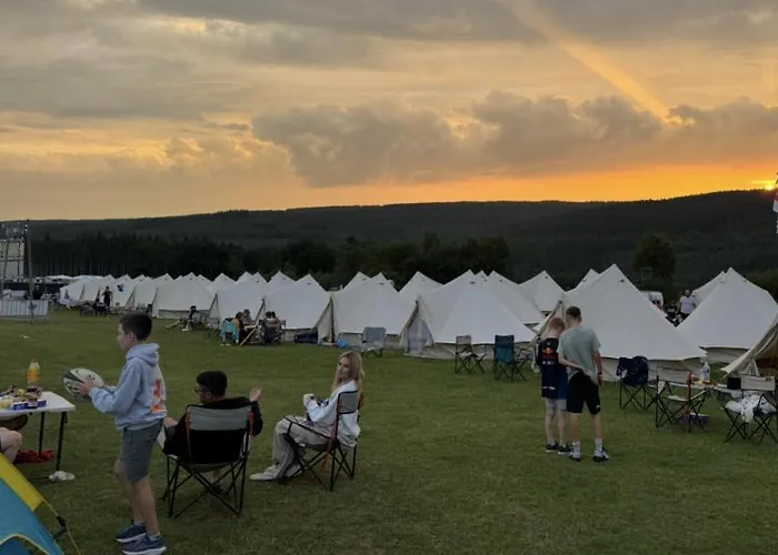 Grandprixcamp Spa Francorchamps Closest Camping To The Circuit Including Track View