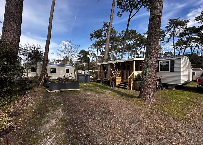 Grand Mobil Home Tout Confort Pour 6 Personnes - Camping Les Oyats 4 Etoiles