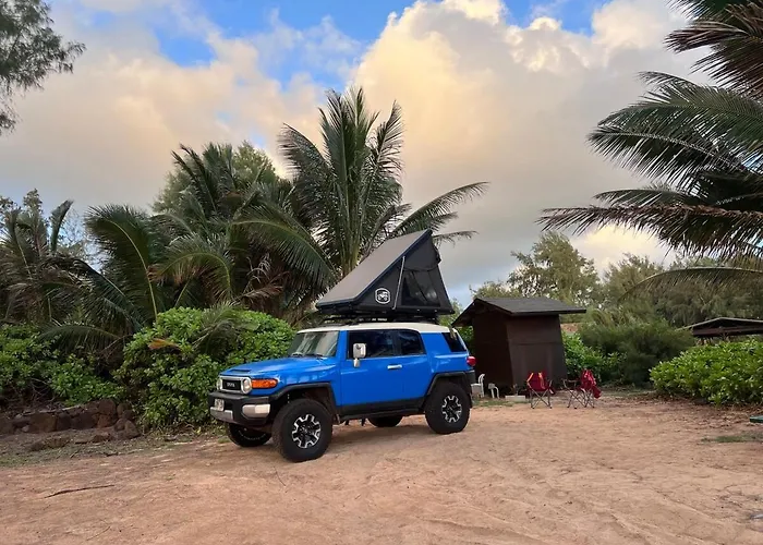 Kauai Adventure Fully Equipped Fj Cruiser Rooftop Camper