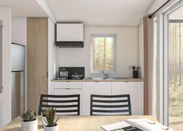 Mobil Home 2 Chambres Avec Terrasse
