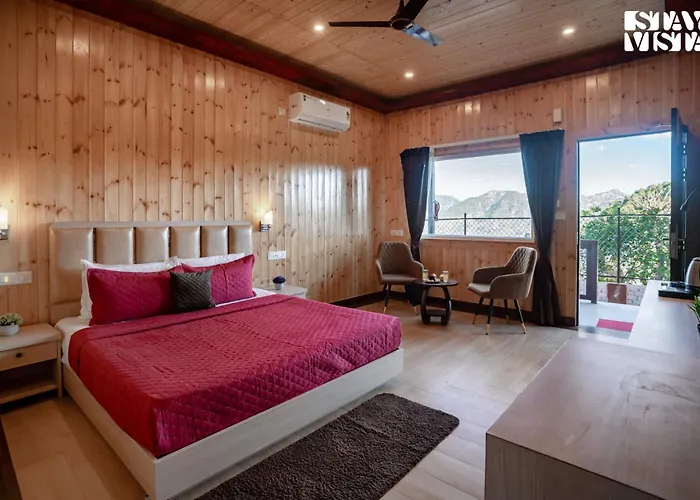Stayvista'S Flame At Hill Top Heaven - Pool ,Mountain View & Home Theatre
