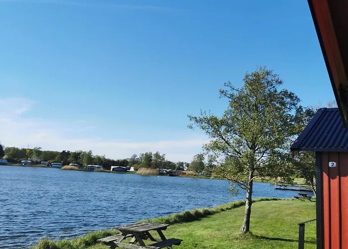 Stuga1-6 Dalskaers Camping Badrum I Servicehus