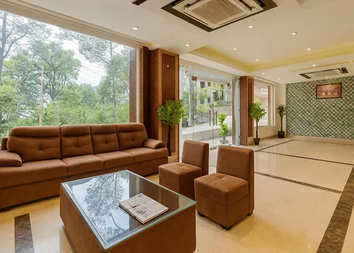 The Zinnia Castle- Dharamshala # Centrally Heated & Air Cooled # Premium Rooms # Lift # Bar # Terrace # Big Parking # Near Market # Top Rated # Property Of The Year