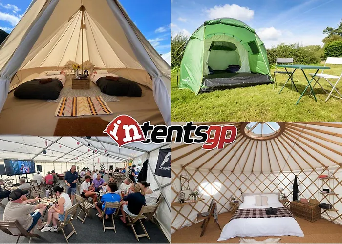 Silverstone Glamping And Pre-Pitched Camping With Intentsgp