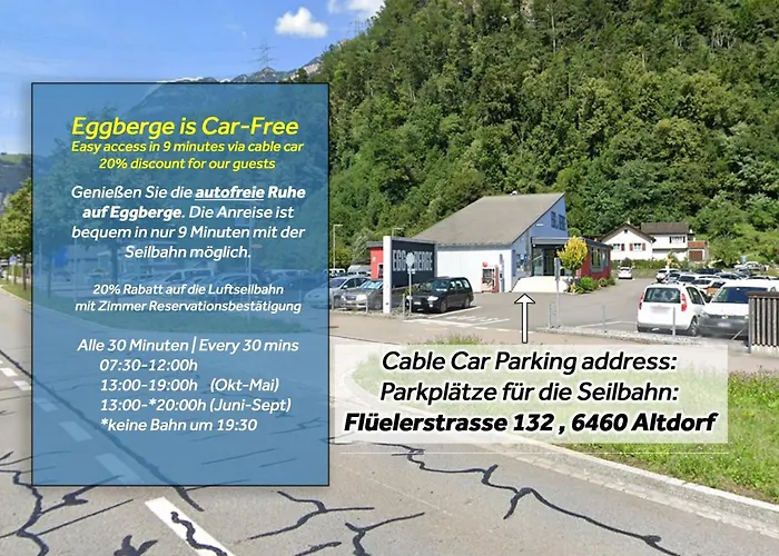 Berggasthaus Eggberge - Boutique Mountain Hotel - Access Via Cablecar