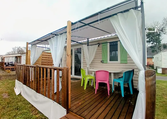 Logement 3 Chambres - Vue Lac- Camping 4 Etoiles Foix