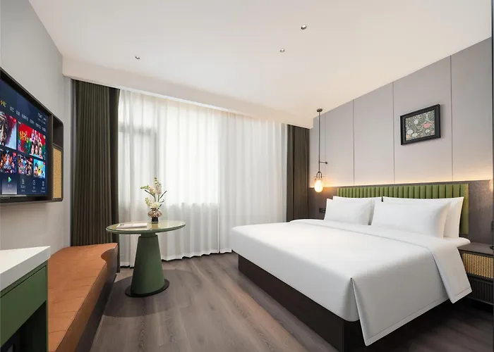 义乌悦华璞心酒店yueviva Hotel-5Mins Walk To Yiwumarket