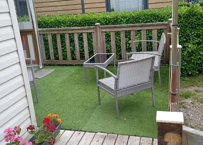 Mobilhome Pont Aven 3Chbres 152 Avec Grande Terrasse Fermee