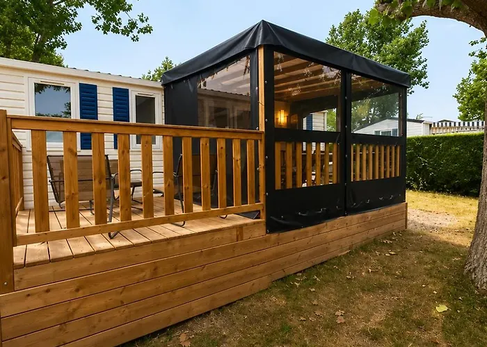 Mobil-Home Climatise -3 Ch - Piscine