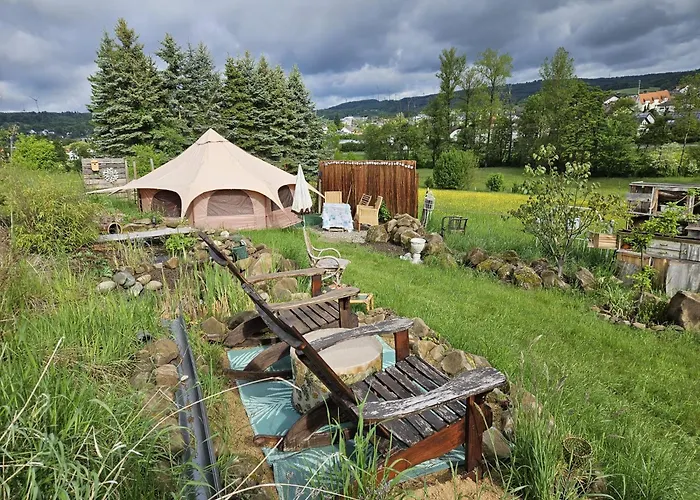 Jurte Zelt Glamping Dein Naturrefugium In Schluechtern Hessen Main-Kinzig