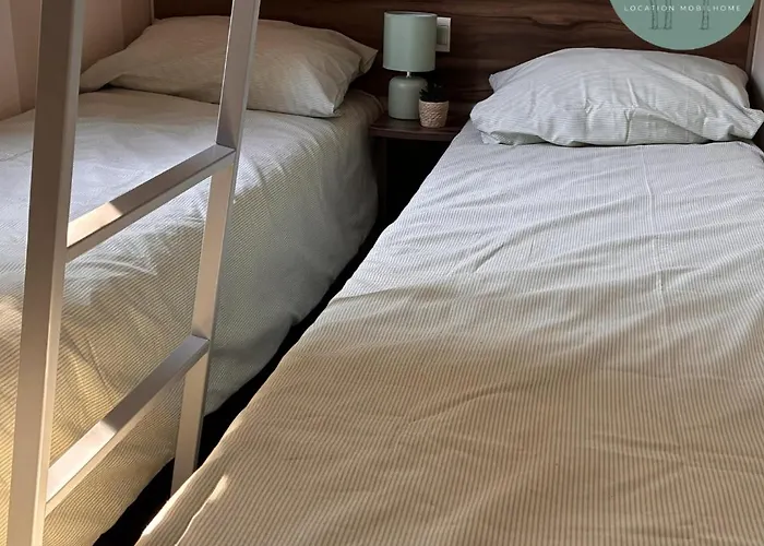 Mobilhome 6 Personnes Proche Sete & Montpellier Dans Camping 4 Etoiles