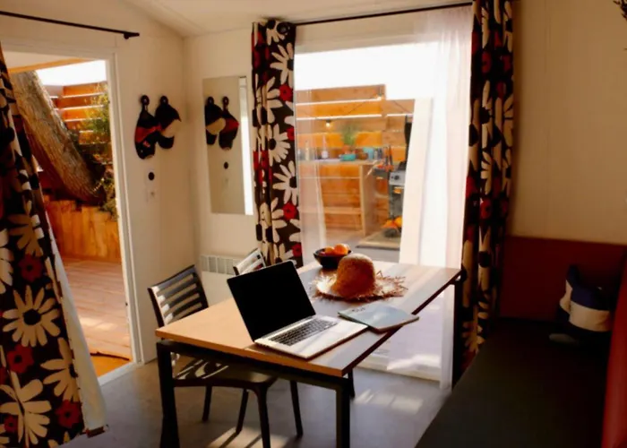 Mobil-Home Accueillant Avec Tv - 4 Pers. - Api-1-52-2567