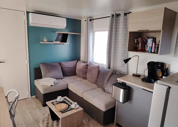 Mobil-Home "B30" Tout Confort Avec Piscine & Lave-Linge Gratuit