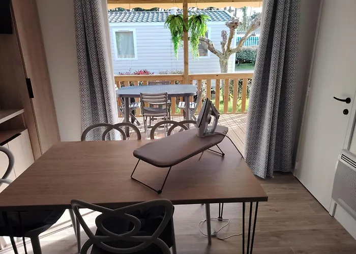 Mobil-Home "B30" Tout Confort Avec Piscine & Lave-Linge Gratuit