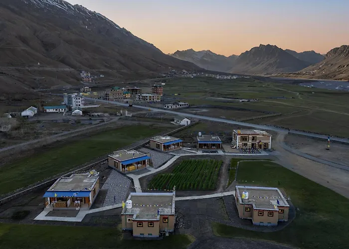 Echor Mud Huts Kaza, Spiti Valley