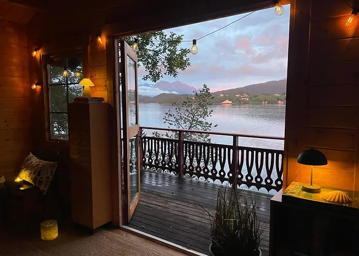 Fjord View Off-Grid Cabin