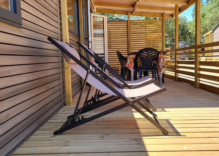 L'Eden Des Chenes - Mobil-Home Premium Neuf 6-7 Pers - Acces Direct Plage - Porto Vecchio