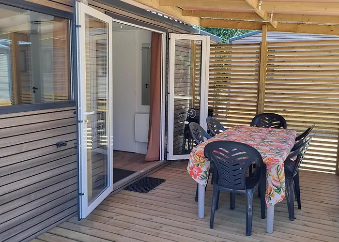 L'Eden Des Chenes - Mobil-Home Premium Neuf 6-7 Pers - Acces Direct Plage - Porto Vecchio