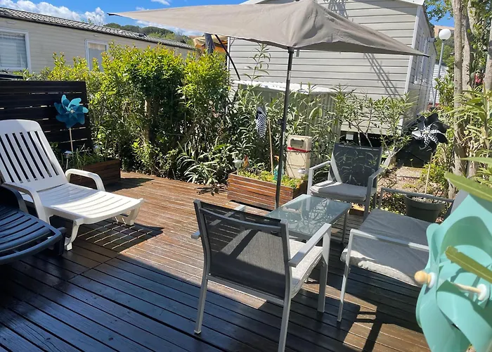 Grand Mobil-Home Camping Siblu - Frejus