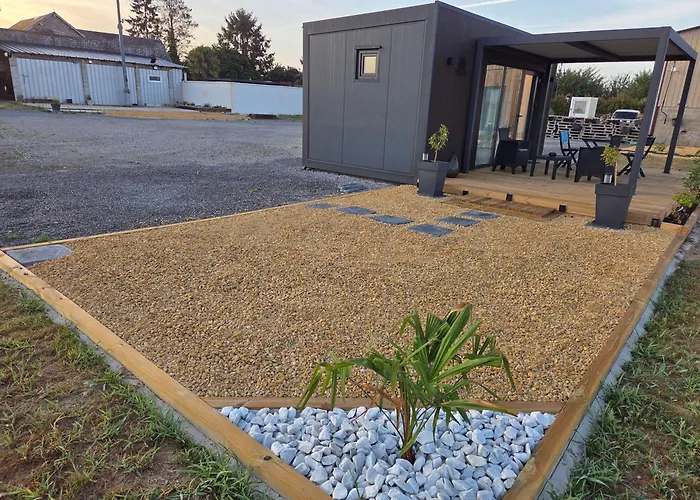 La Roseraie - Tiny House- Sacha - Terrain Particulier Et Non Camping