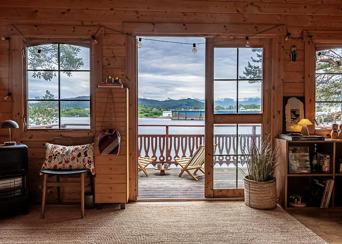 Fjord View Off-Grid Cabin