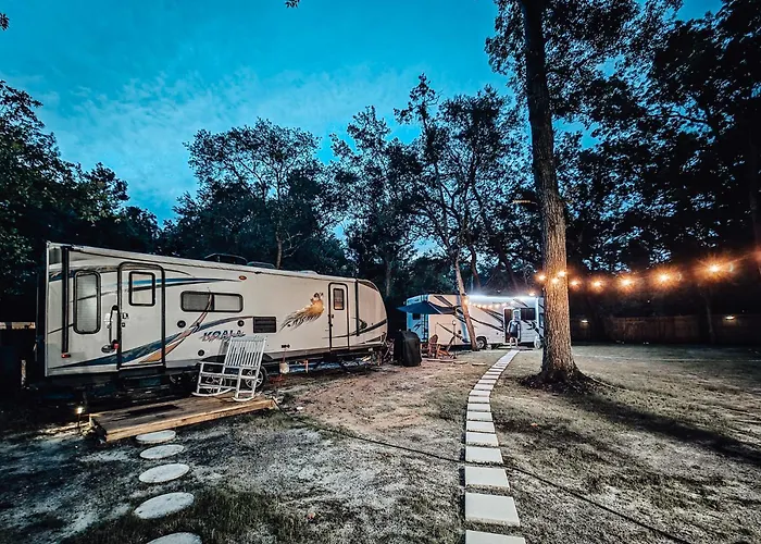 Nicevilles' Hidden Backyard Camper