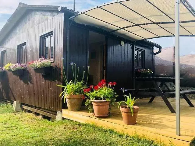 Cabana De Madera En Camping Fin De Siglo